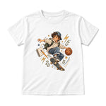 Storybook — School Comic Adventure — Youth T-Shirt / White