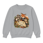 Storybook — Woodland Mystery Club — Classic Youth Sweatshirt / Athletic Heather