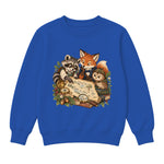 Storybook — Woodland Mystery Club — Classic Youth Sweatshirt / Royal