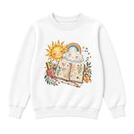 Storybook — Mood Journal — Classic Youth Sweatshirt / White