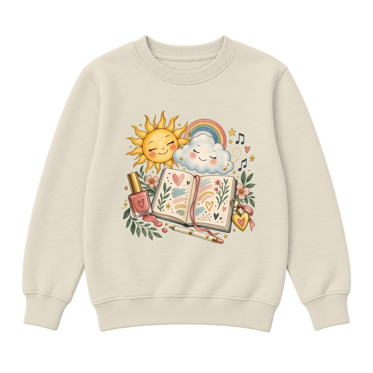 Storybook — Mood Journal — Premium Youth Sweatshirt / Natural Heather