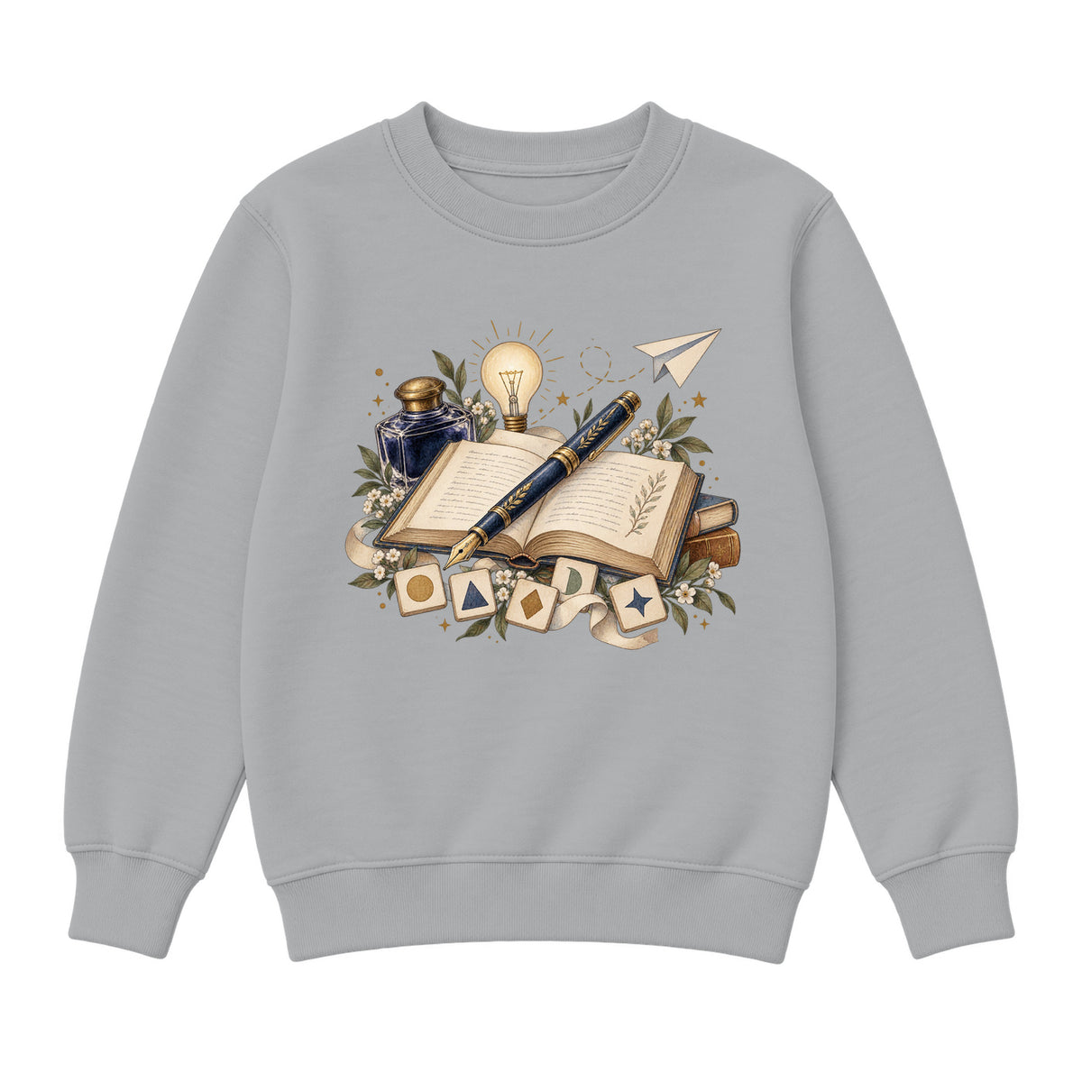 Storybook — Word Invention — Classic Youth Sweatshirt / Athletic Heather