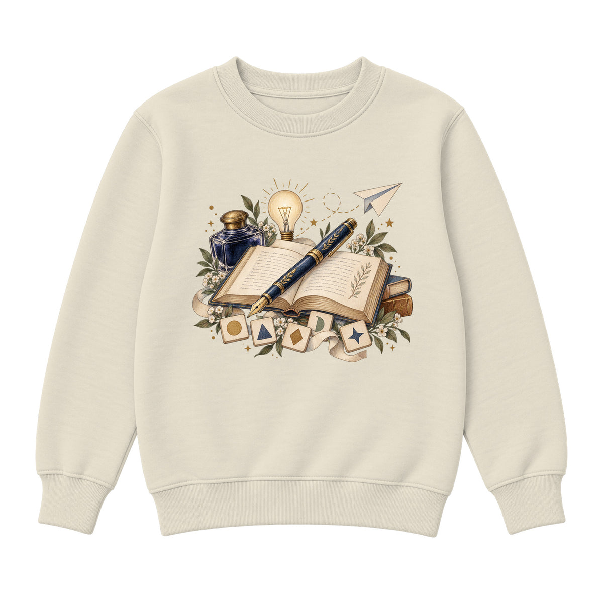 Storybook — Word Invention — Premium Youth Sweatshirt / Natural Heather