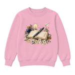 Storybook — Word Invention — Premium Youth Sweatshirt / Pink