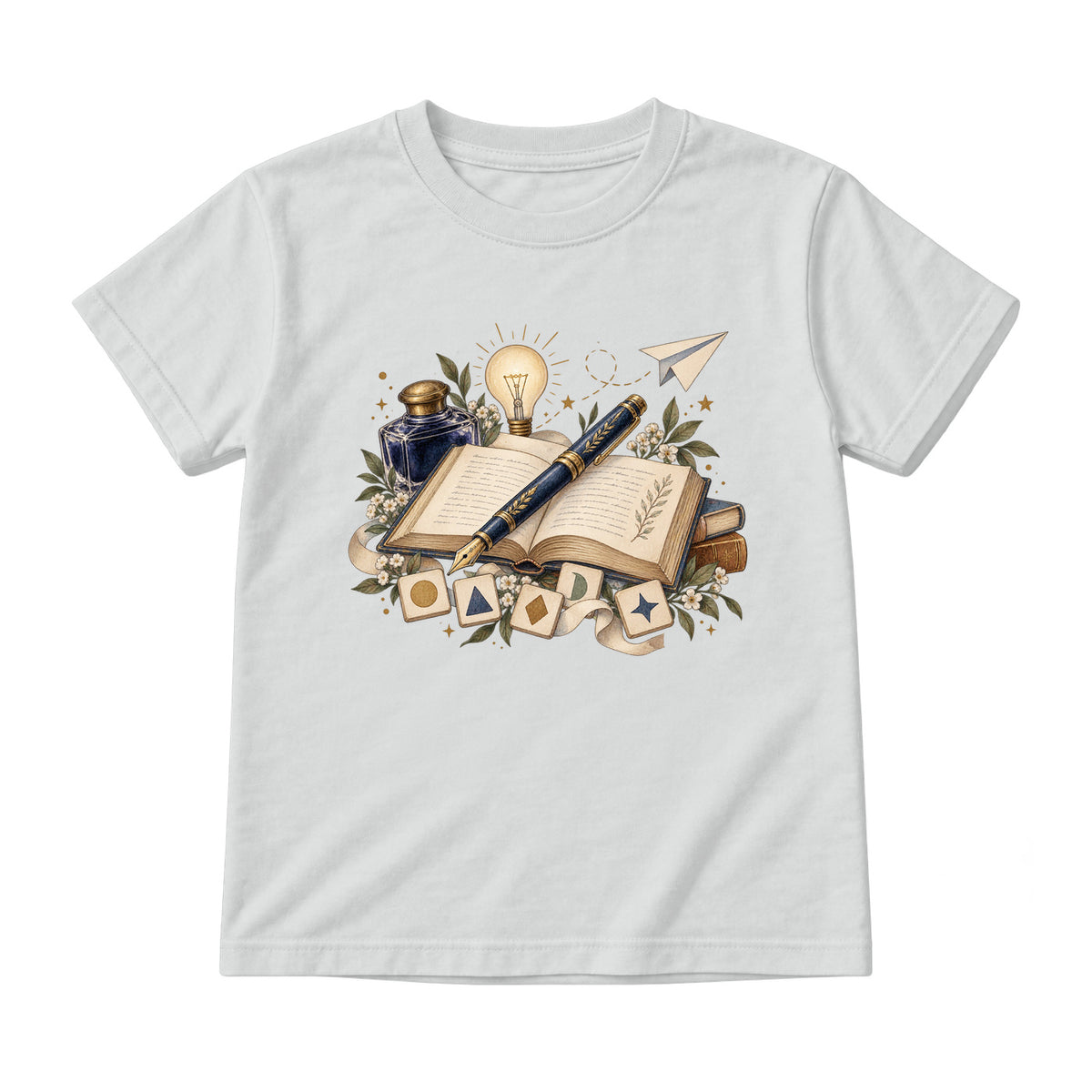 Storybook — Word Invention — Youth T-Shirt / Ash