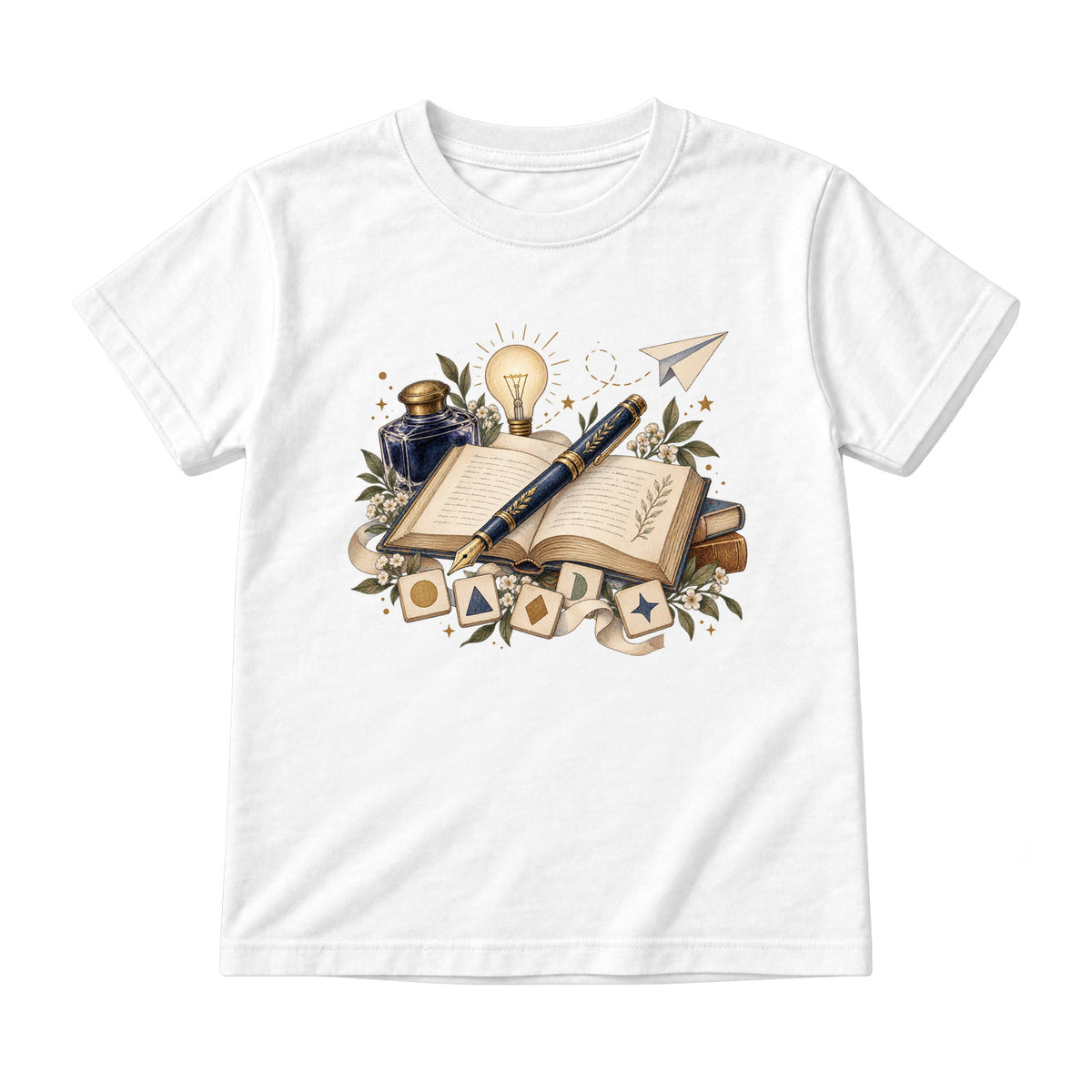 Storybook — Word Invention — Youth T-Shirt / White