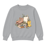 Storybook — Imaginative School Days — Classic Youth Sweatshirt / Athletic Heather