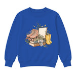 Storybook — Imaginative School Days — Classic Youth Sweatshirt / Royal