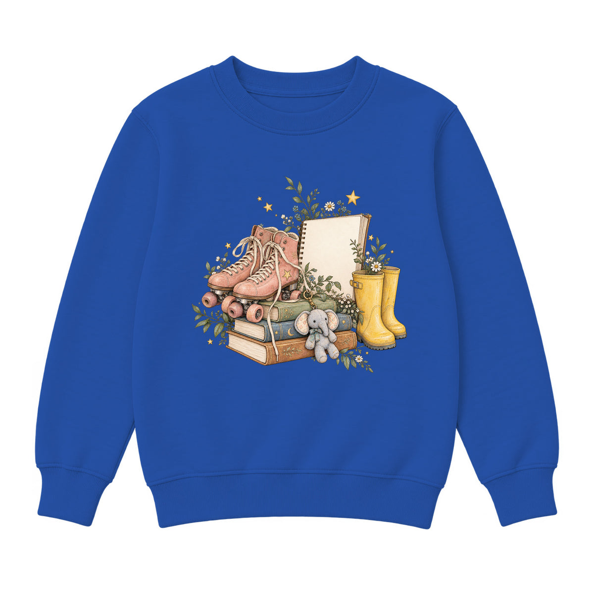 Storybook — Imaginative School Days — Classic Youth Sweatshirt / Royal