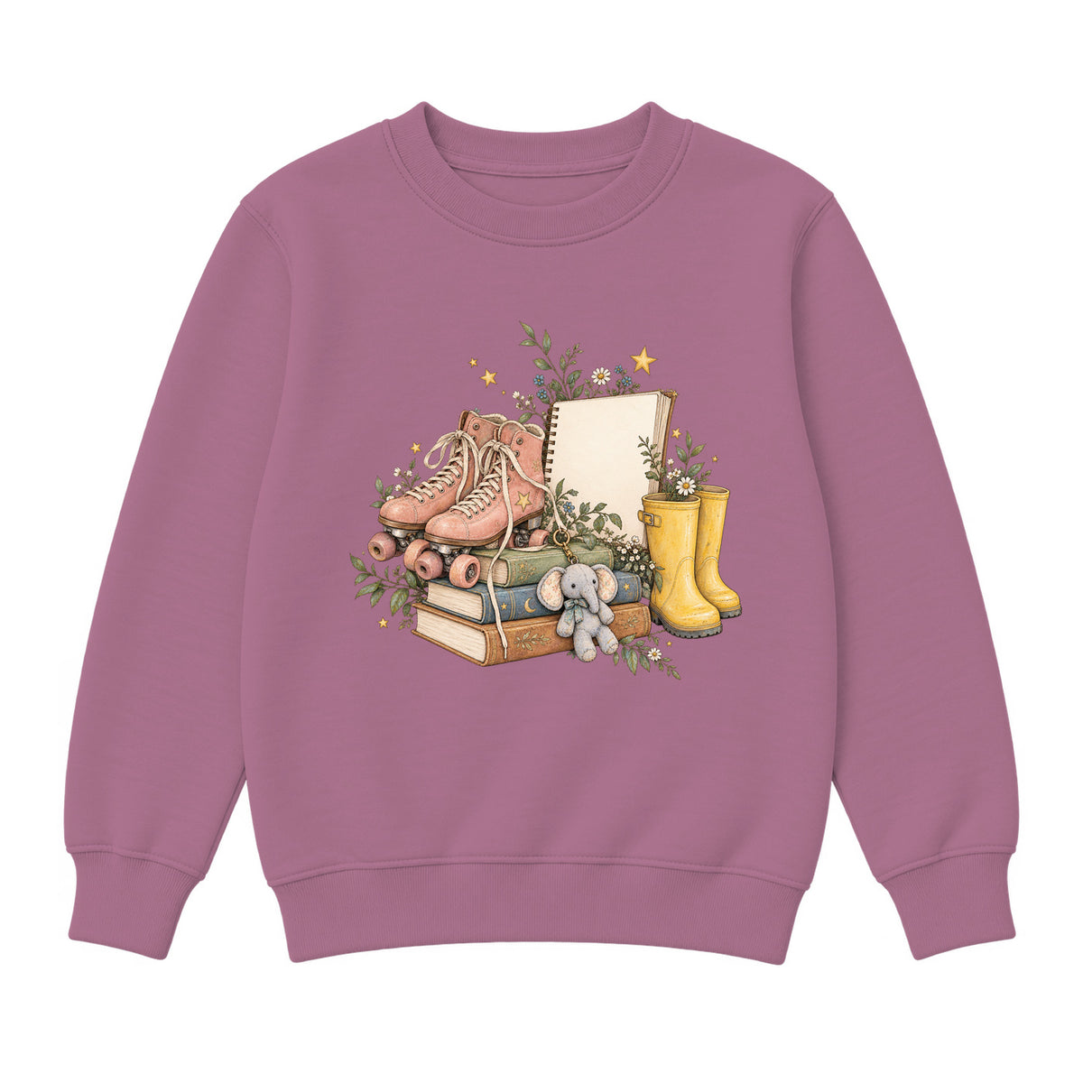 Storybook — Imaginative School Days — Premium Youth Sweatshirt / Mauvelous