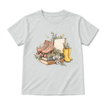 Storybook — Imaginative School Days — Youth T-Shirt / Ash