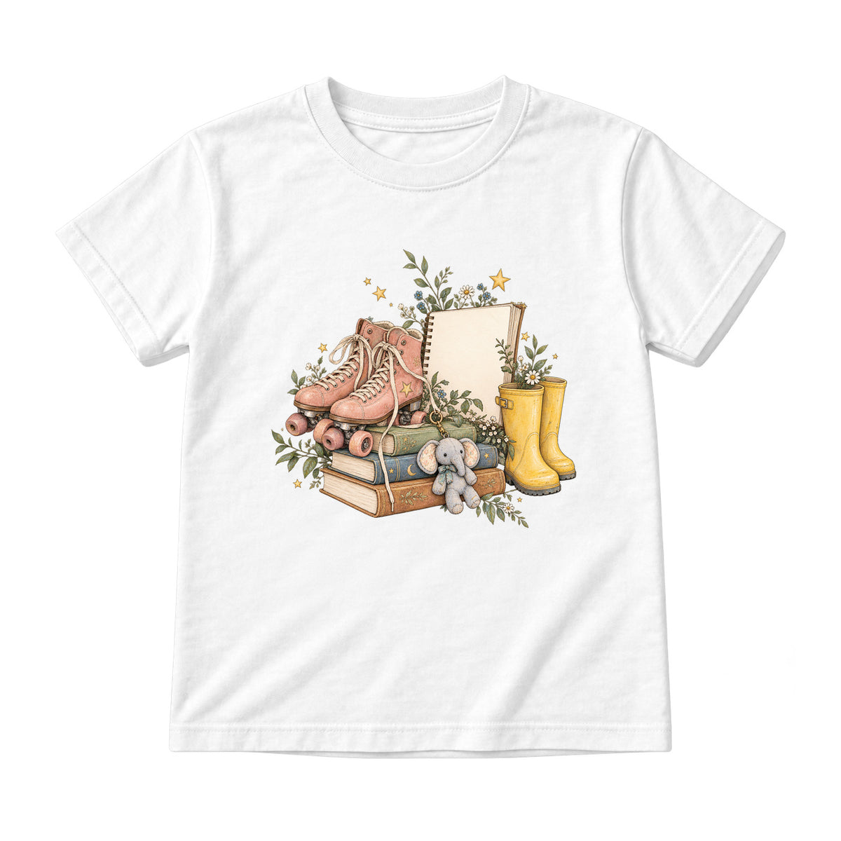 Storybook — Imaginative School Days — Youth T-Shirt / White