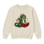 Storybook — Library Dragon — Premium Youth Sweatshirt / Natural Heather