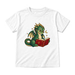 Storybook — Library Dragon — Youth T-Shirt / White