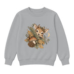 Storybook — Woodland Creature — Classic Youth Sweatshirt / Athletic Heather