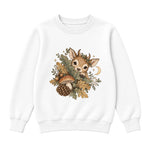 Storybook — Woodland Creature — Classic Youth Sweatshirt / White