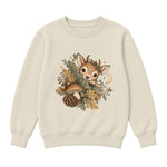 Storybook — Woodland Creature — Premium Youth Sweatshirt / Natural Heather