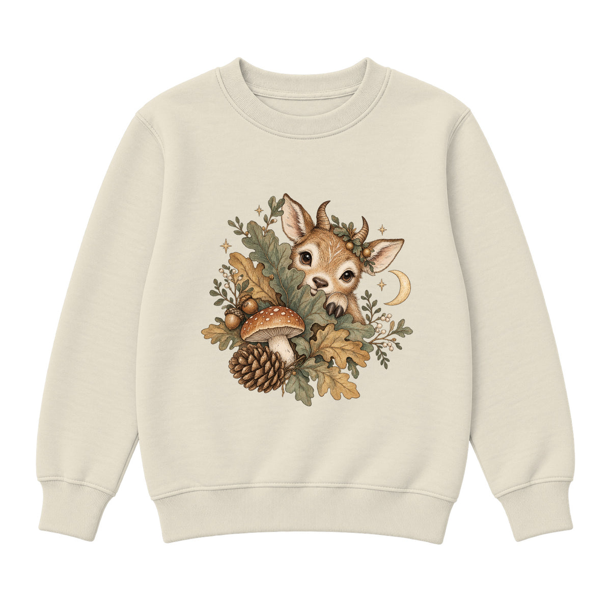 Storybook — Woodland Creature — Premium Youth Sweatshirt / Natural Heather