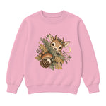 Storybook — Woodland Creature — Premium Youth Sweatshirt / Pink