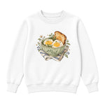 Storybook — Playful Breakfast — Classic Youth Sweatshirt / White
