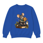 Storybook — Mouse and Cookie Storytime — Classic Youth Sweatshirt / Royal