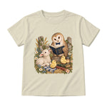 Storybook — Barnyard Book Club — Youth T-Shirt / Natural