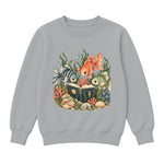 Storybook — Undersea Book Club — Classic Youth Sweatshirt / Athletic Heather