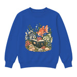 Storybook — Undersea Book Club — Classic Youth Sweatshirt / Royal