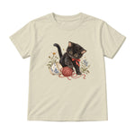 Storybook — Curious Kitten — Youth T-Shirt / Natural
