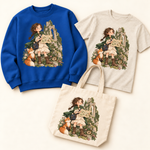 Storybook — Storybook Explorer coordinated sweatshirt, T-shirt and canvas tote