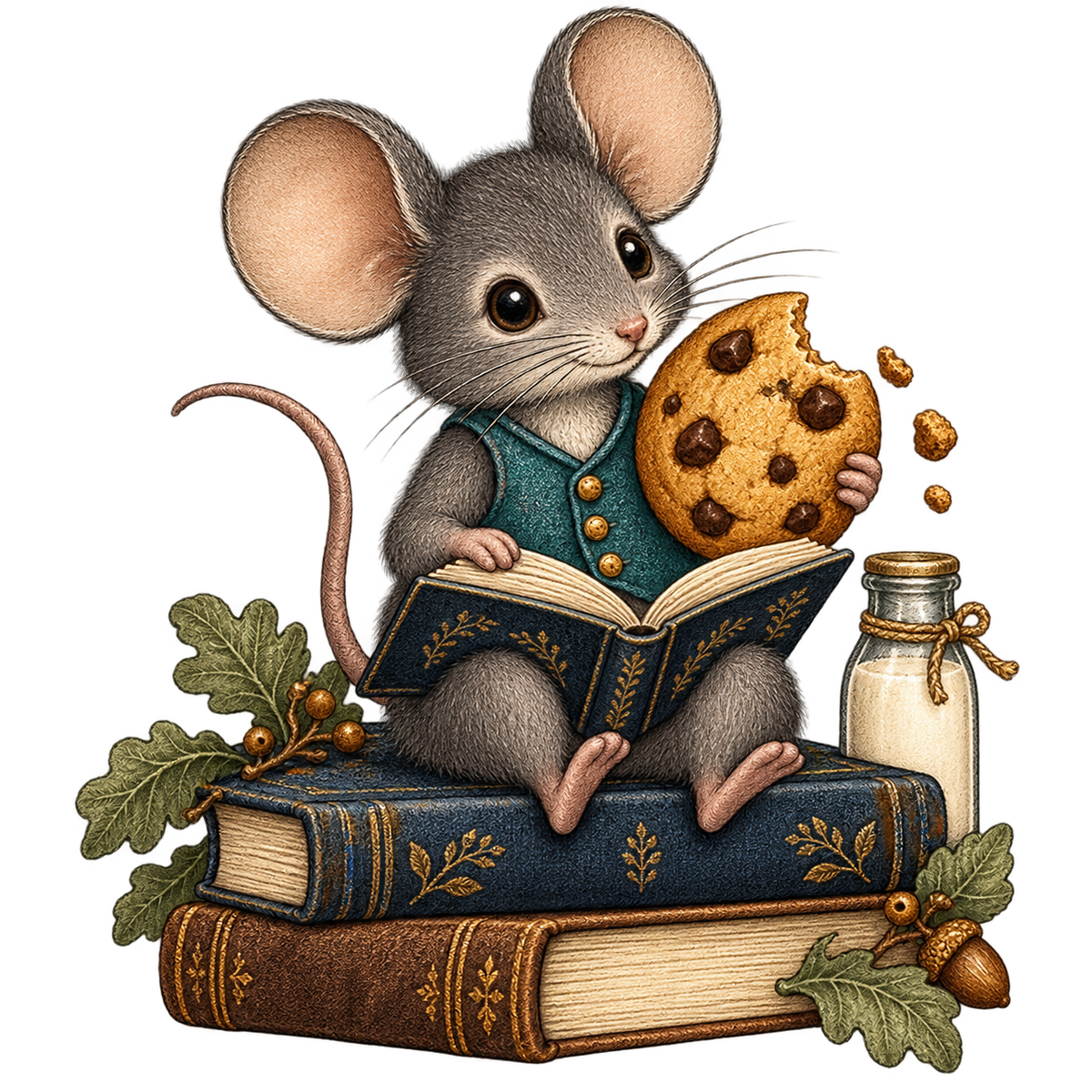 Storybook — Mouse and Cookie Storytime original print artwork