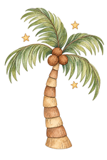 Storybook — Alphabet Palm original print artwork