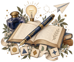 Storybook — Word Invention original print artwork