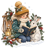 Storybook — Winter Reading Adventure original print artwork