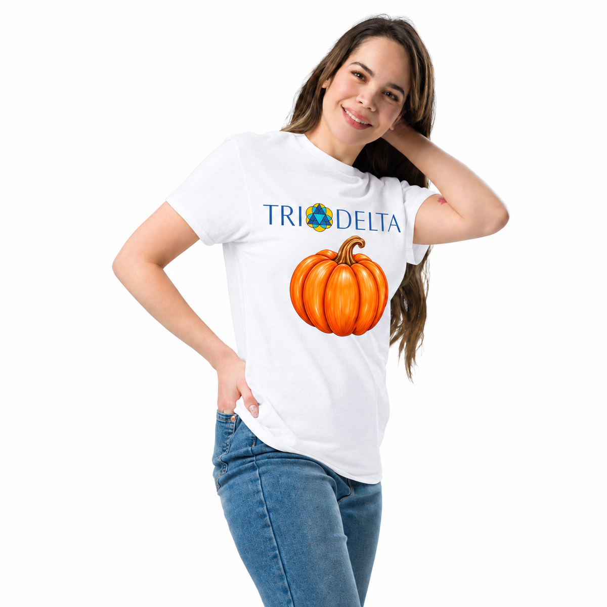 Tri Delta Pumpkin Classic Tee