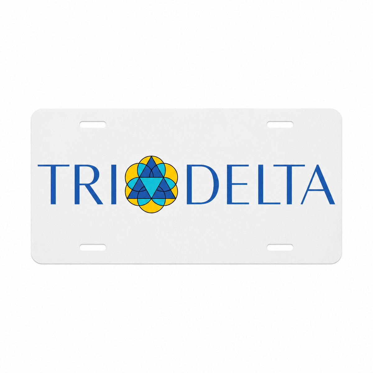 Tri Delta Vanity license plate