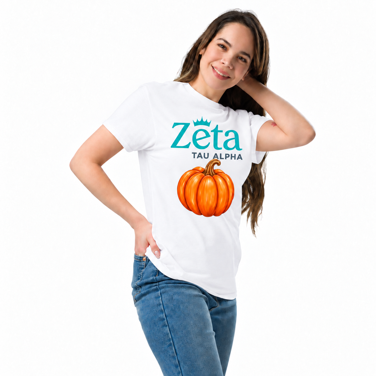 Zeta Tau Alpha Pumpkin Classic Tee