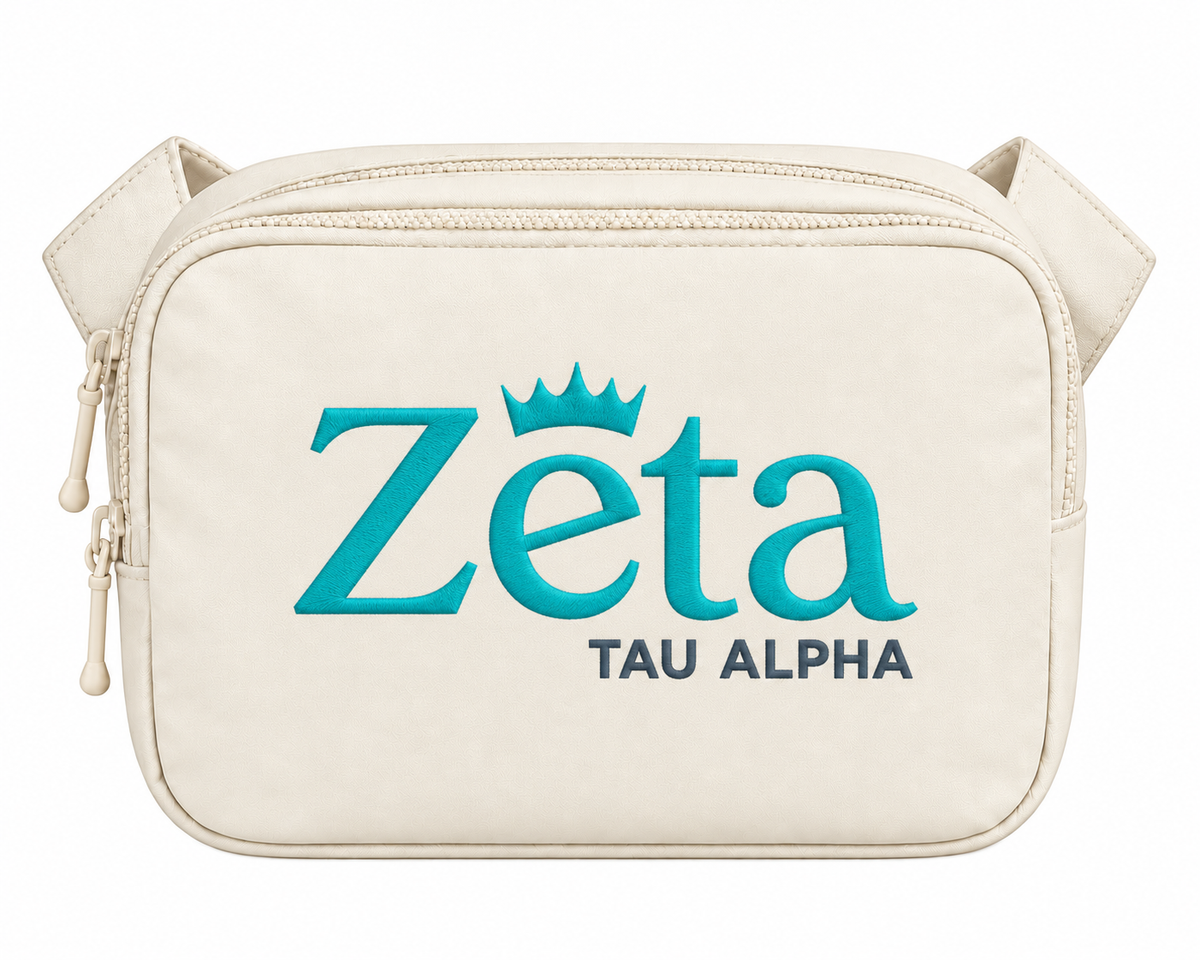 Zeta Tau Alpha Dual Compartment Cross Body
